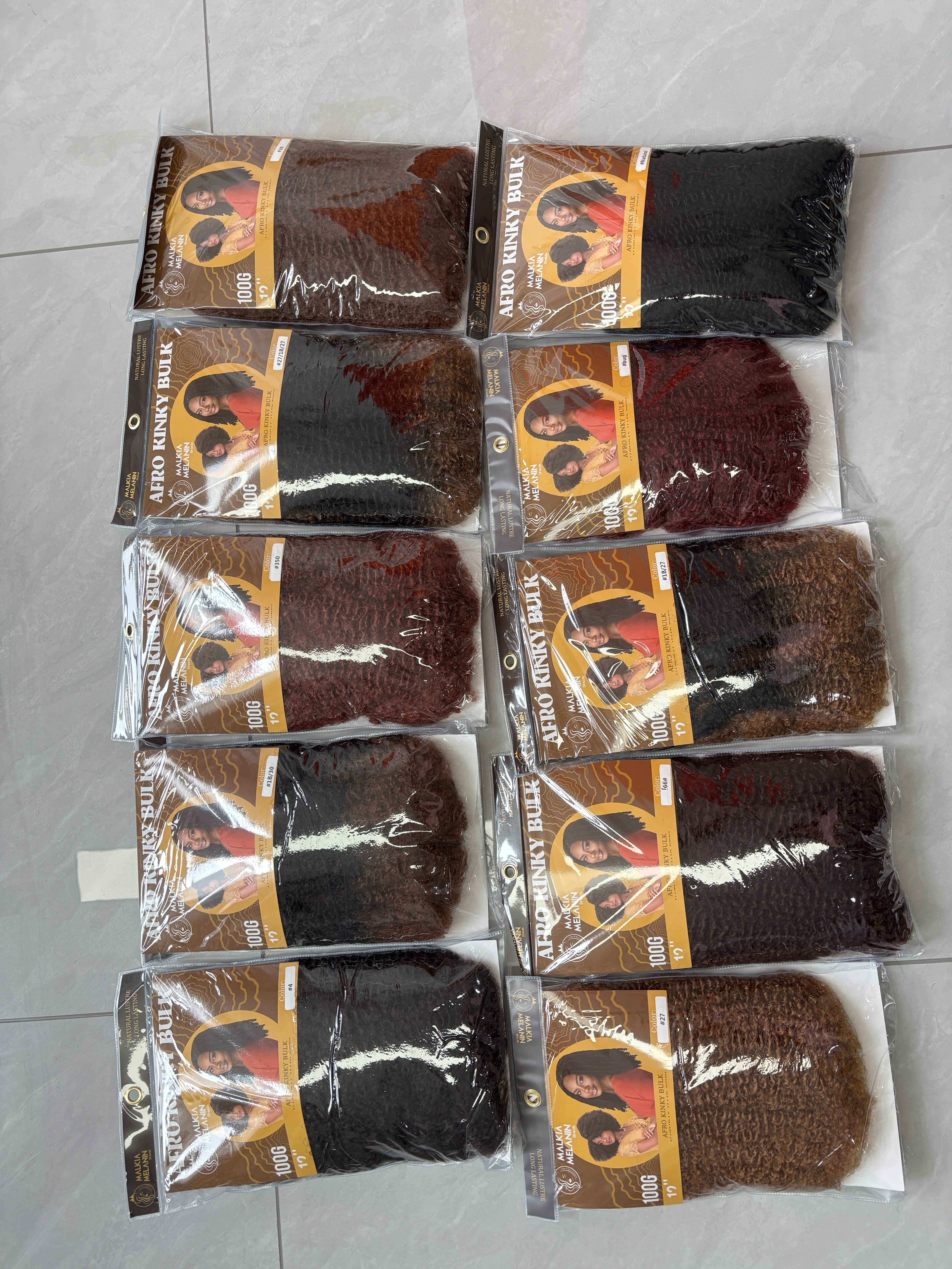 Afro Kinky Bulk-7