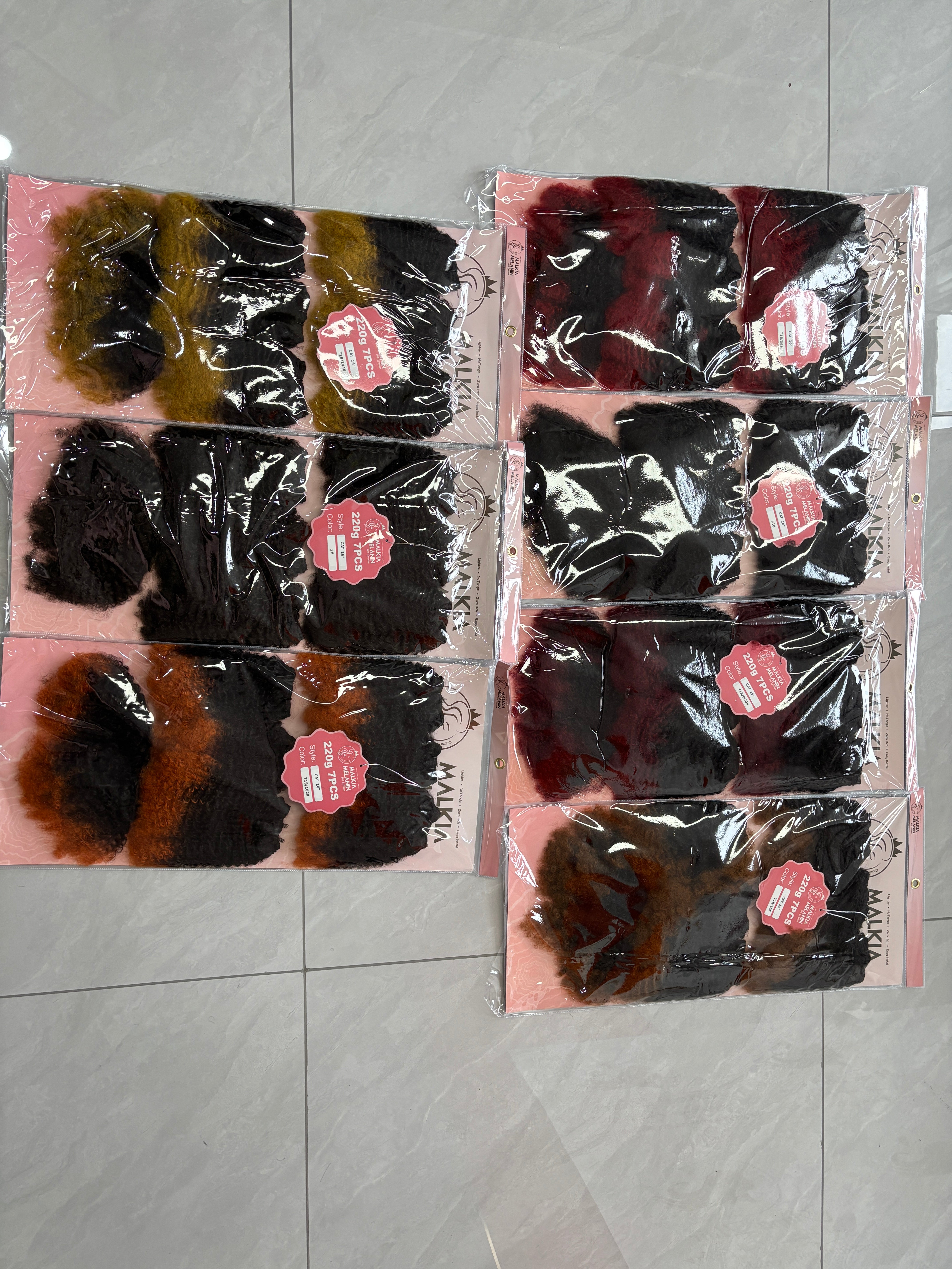 Curl CAT 7pcs-5
