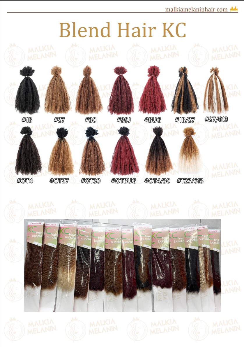 4C(KC) Natural Crotchet Hair